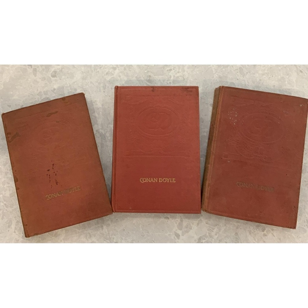 Antique Book Conan Doyle Hardcover 1905 Holmes Gerard Sir Nigel Vintage Collier